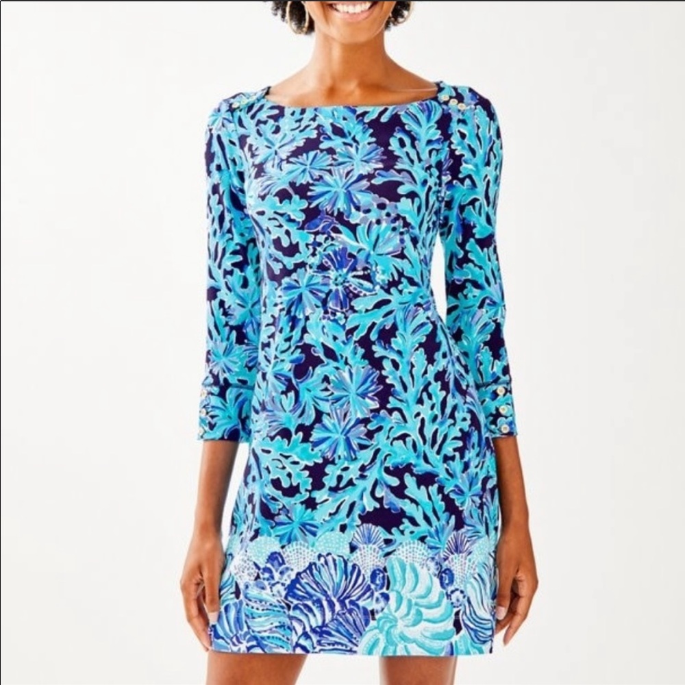 Lilly Pulitzer Sophia Dress in Bright Navy XS